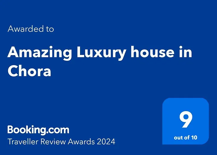 Amazing Luxury House In Chora Nyaraló